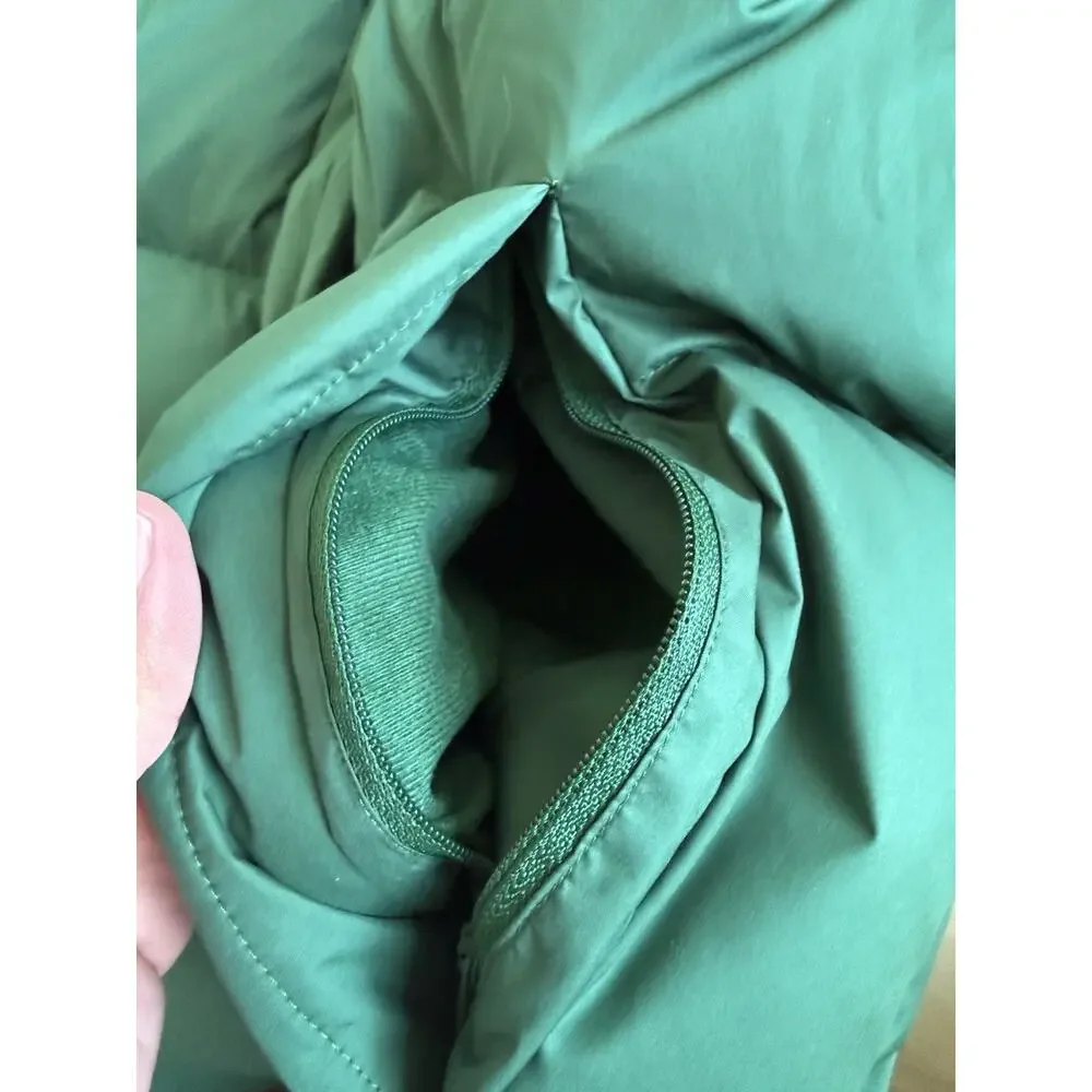 Lululemon Wunder Puff Jacket Everglade Green Women’s Size 6